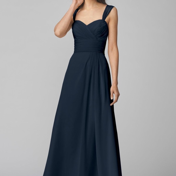 Wtoo Dresses & Skirts - WTOO Navy Bridesmaid Gown